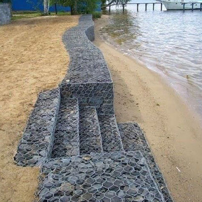 Hexagonal Gabion River Erosion Control Soil Retention Hydraulic Structure Reinforcement