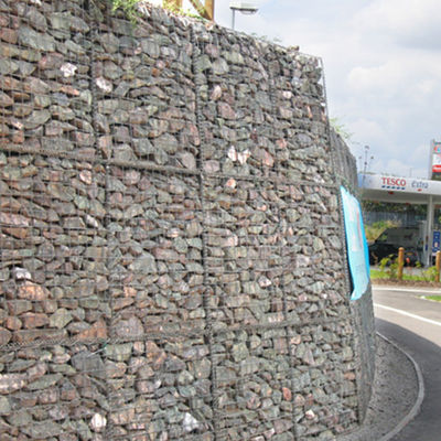 Galvanized Welded Gabion Mesh Retaining Wall - Anti-Rust Stone Fence