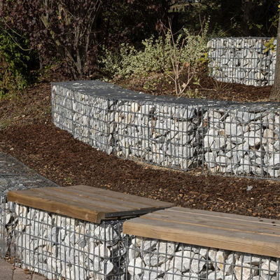 Welded Gabion Rock Wall Garden Landscaping Decorative Retaining Wall Zinc Coated CE ISO