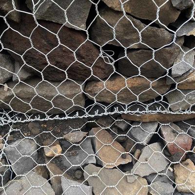 Eco-Friendly Gabion Box with Easy Assembly and Customizable Size for Stone Retaining Wall