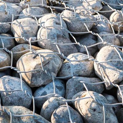 2x1x1m Gabion Box Woven Hexagonal Mesh Netting Erosion Control