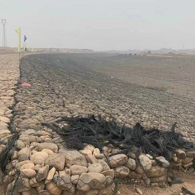 Heavly Galvanized Wire 60x80mm Gabion Wire Mesh Used Water Conservancy