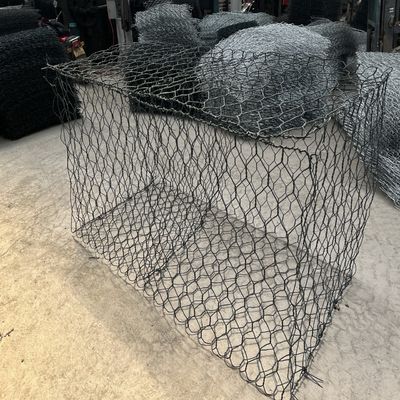 1*1*1M Woven Gabion Basket Stone Cage For River Bank Protection