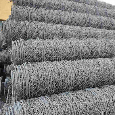 2.0-4.0mm Galvanized Gabion Cages Mesh for Retaining Walls & Erosion Control