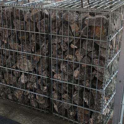 Durable Stone Gabion Wall Baskets Mesh Gabion Box For Retaining Wall 50×50MM 100×50MM