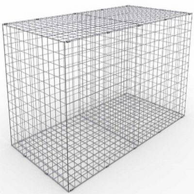 Galfan Coated Welded Wire Gabion Baskets Retaining Wall , Gabion Wire Mesh Boxes