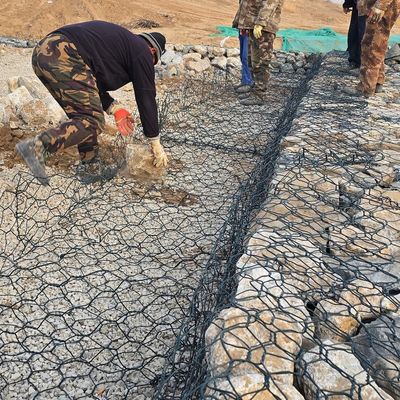 PVC Coated Gabion Wire Mesh Basket The Perfect Solution For Slope And Foundation Support