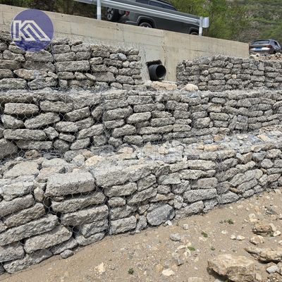 Erosion Protection Gabion Retaining Wall Fence