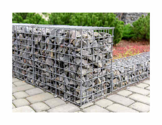 Galvanized Welded Gabion Basket Mesh 1x1x1m for Retaining Walls
