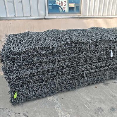 Gabion Stones Cage Retaining Wall Strong Screen Hexagonal Wire Mesh Baskets
