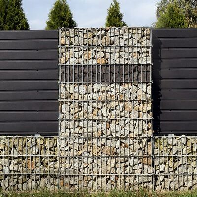 Welded Wire Mesh Gabion Box Stone Retaining Wall Panels Stone Basket Mesh For Sale