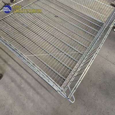 Fastest Erection & Shipping Factory Hot Dipped Galvanized Welded Wire Basket Retaining Wall