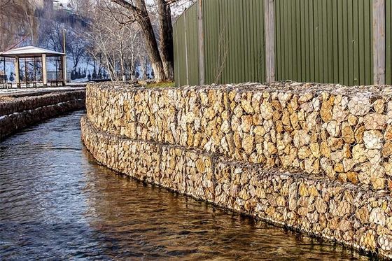 Galvanized Gabion Cages CE/ASTM Flood Control Erosion Protection