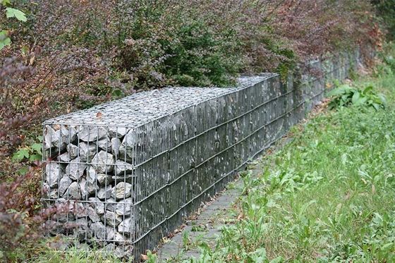 Strong And Sturdy Welded Gabion Wall Rock Cages For Landscaping 50mm X 50mm