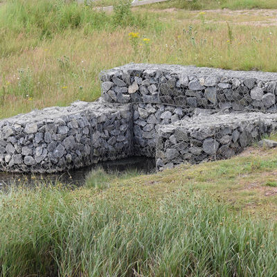 Woven Gabion Mattress Coastal Wave Dissipation Interlocking Design Saltwater Corrosion Proof