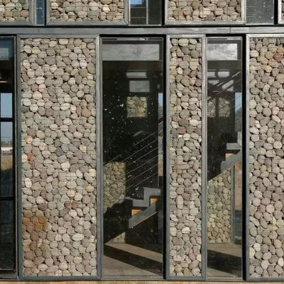 Galvanized Welded Mesh Gabion Fence for Retaining Walls & Garden Decoration