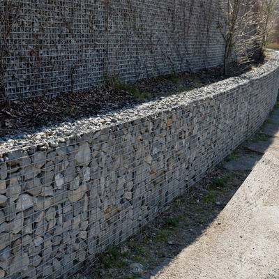 Heavy Duty 275g Zinc Coated 5.0mm Welded Wire Mesh Gabion Box 1.5m X 1m X 0.5m For Coastal Protection