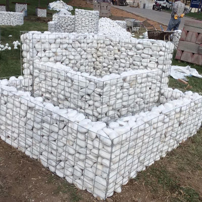 Heavy Duty 275g Zinc Coated 5.0mm Welded Wire Mesh Gabion Box 1.5m X 1m X 0.5m For Coastal Protection