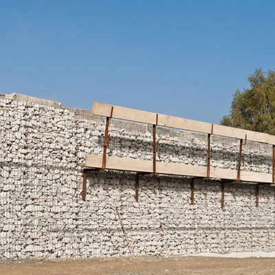 Welded Gabion Rock Wall Garden Landscaping Decorative Slope Protection Zinc Coated