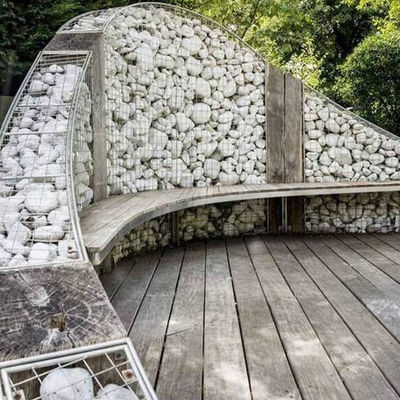 Welded Metal Gabions Basket Cage Garden Landscaping Decorative Retaining Wall Zinc Coated CE ISO