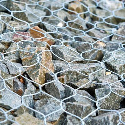 Gabion Slope Protection Stone Cage Net Galvanized Retaining Wall Gabion Mesh