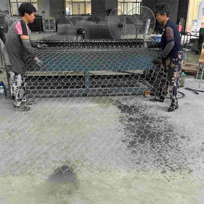 PVC Coated Gabion Basket Gabion Cloture Mattress 6*2*1m Gabion Baskets For River Use