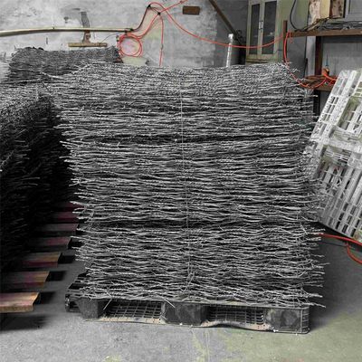 KN Produce 2*1*1m Customized Size Woven Gabion Stone Cages For River Bank Protection