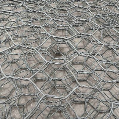 Double Twist Gabion Basket 2m X 1m X 1m with 60x80mm Aperture and Ten Years Warranty for Retaining Walls