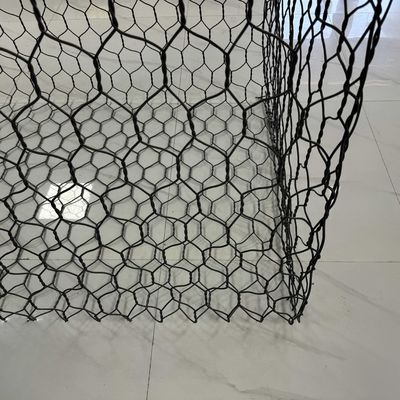 Galvanized 2mx1mx0.5m Stacking gabion stone wall