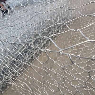 Hot Galvanized Gabion Basket Stone Cage for River Bank Protection Easily Assembled