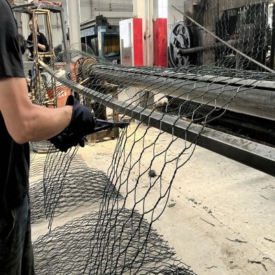 Manufacture Low Price Woven Gabion Basket Mesh Pvc Coated Gabions Boxs Galvanized Hexagonal Gabion Netting