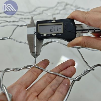 Wire Mesh Rock Cages For Erosion Control Construction Flexibility Can Be Easily Shaped And Installed On Uneven Terrain