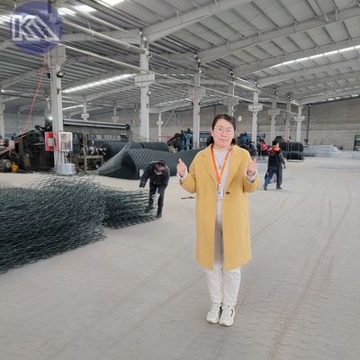 2 X 1 X 1 m Gabion Wire Mesh Netting 80 X 100 mm Gabion Basket for Flood Control Project