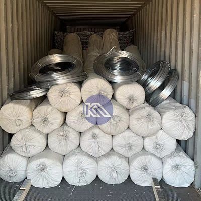 Gabion Retaining Wall Double Twisted Woven Steel Wire Mesh And Geotextile For Canal Construction Project