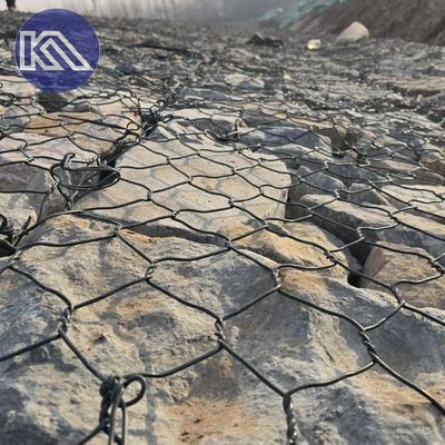 Heavy Duty Erosion Controled Stable Gabion Baskets 2x1x1M Galvanized Steel Wire Mesh Outdoor Retaining Walls Fence