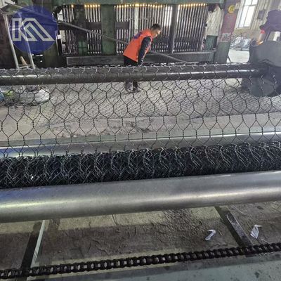 Stability 2*1*1m Retaining Gabion Wall Hexagonal Mesh 8*10cm / 10*12cm For Erosion Control And Flood Protection