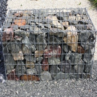 Practical Gabion Retaining Wall With Cover Stable Gridwall Panels Welded Gabion Basket