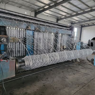 Gabion Rockfall Barriers and Protection Netting with 8mm Mesh, 350-550N/mm2 Tensile Strength, and Hot Dipped Galvanized Steel