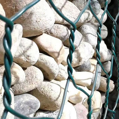 Galvanized And PVC Gabion Box Hexagonal Wire Mesh Gabion Basket and Gabion Mattress for Dam Protection