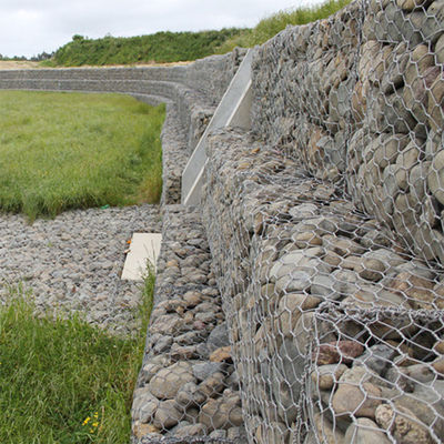 Galvanized And PVC Gabion Box Hexagonal Wire Mesh Gabion Basket and Gabion Mattress for Dam Protection