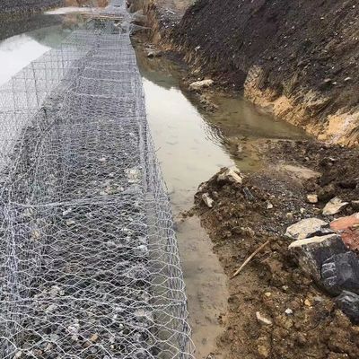 Galfan Coated Gabion Mattresses
