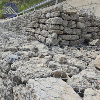 Erosion Protection Gabion Retaining Wall Fence