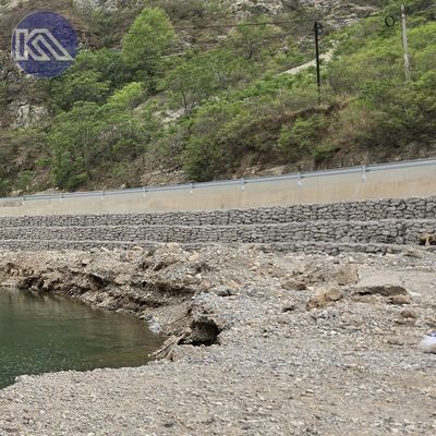 Erosion Protection Gabion Retaining Wall Fence