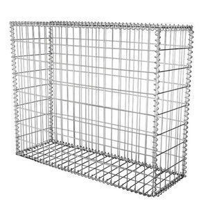 Heavy Mesh Welded Gabion Box - 50×50mm Galvanized Steel Stone Cage