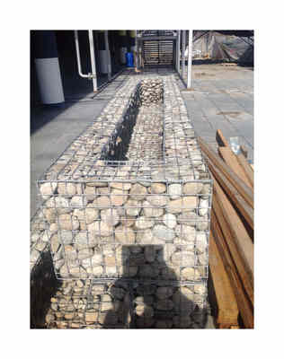 Hot Dip Galvanized Welded Gabion Box - 50×50mm Mesh for Retaining Walls