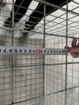 Heavy Mesh Welded Gabion Box - 50×50mm Galvanized Steel Stone Cage