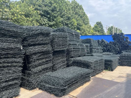 PVC Coated Gabion Box Hexagonal Wire Mesh for Retaining Walls