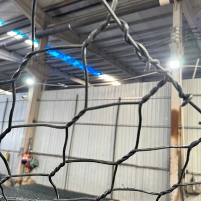 Apron Protection Gabion Box Wall 1x1x4 Hexagonal Wire Mesh Gabion Basket And Gabion Mattress For Hydraulic Structures