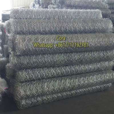 Corrosion-Proof 260 g/m² Zinc Coated 2×1×1 m Galvanized Gabion Box Wall for Gabion Retaining Protection Wall