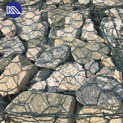 Woven Metal GABION Wire Mesh Gabion Wall Cages Galvanized Steel Stone Cage
